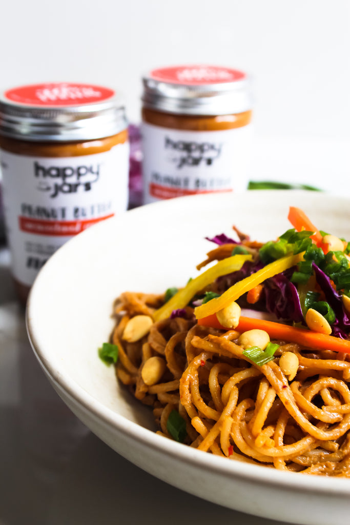 Recipe: Asian Noodle Salad with PB dressing